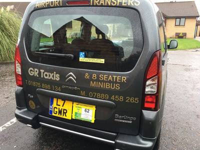 8 seater minibus hire east lothian